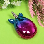 Расческа массажная «Единорог «, цвет розовый/синий , 11,5*6,5см