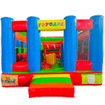 Коммерческий надувной батут “Городок” 6*3,5*2,3м