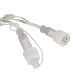 Гирлянда ЭРА ERAPS-NP10 светодиодная новогодняя нить 10 м тёплый свет 100 LED