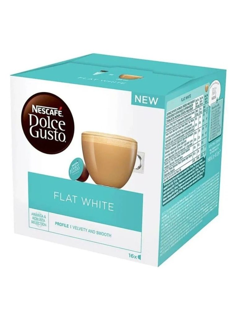Кофе в капсулах Nescafe Dolce Gusto Flat White 16 шт