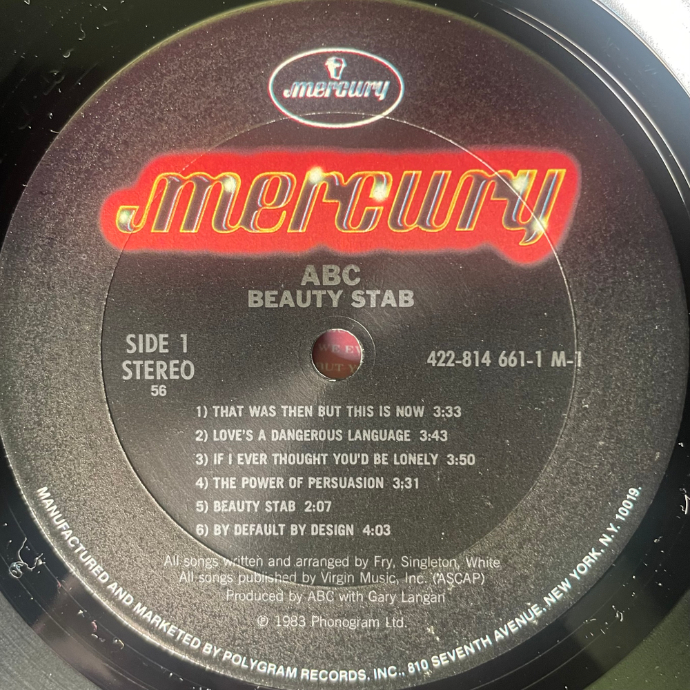 ABC ‎– Beauty Stab (США 1983г.)