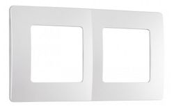 Рамка на 2 поста Arte Milano am-517.17 517.17-2.silver