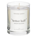 Свеча ароматическая the olphactory, groom cologne (новая), 40 ч