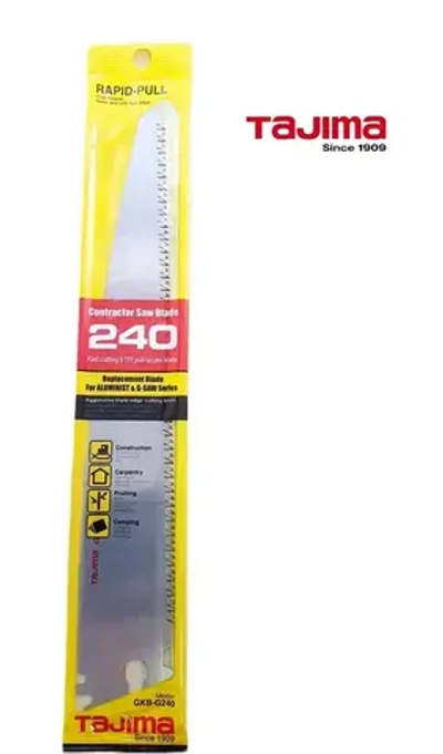 Полотно пильное сменное TAJIMA GKB-G240 (240мм) для пил ALUMINIST и G-SAW (GKBG240)