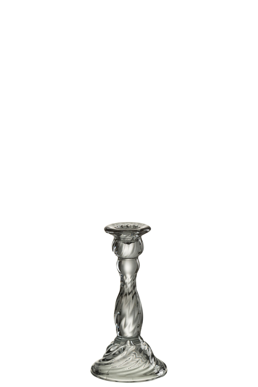 Подсвечник "Перуж" 8,5x8,5x16см Стекло