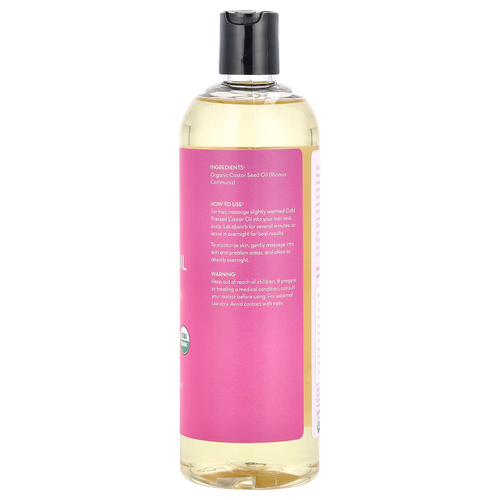 Pure Body Naturals, органическое касторовое масло, 473 мл (16 жидк. унций)