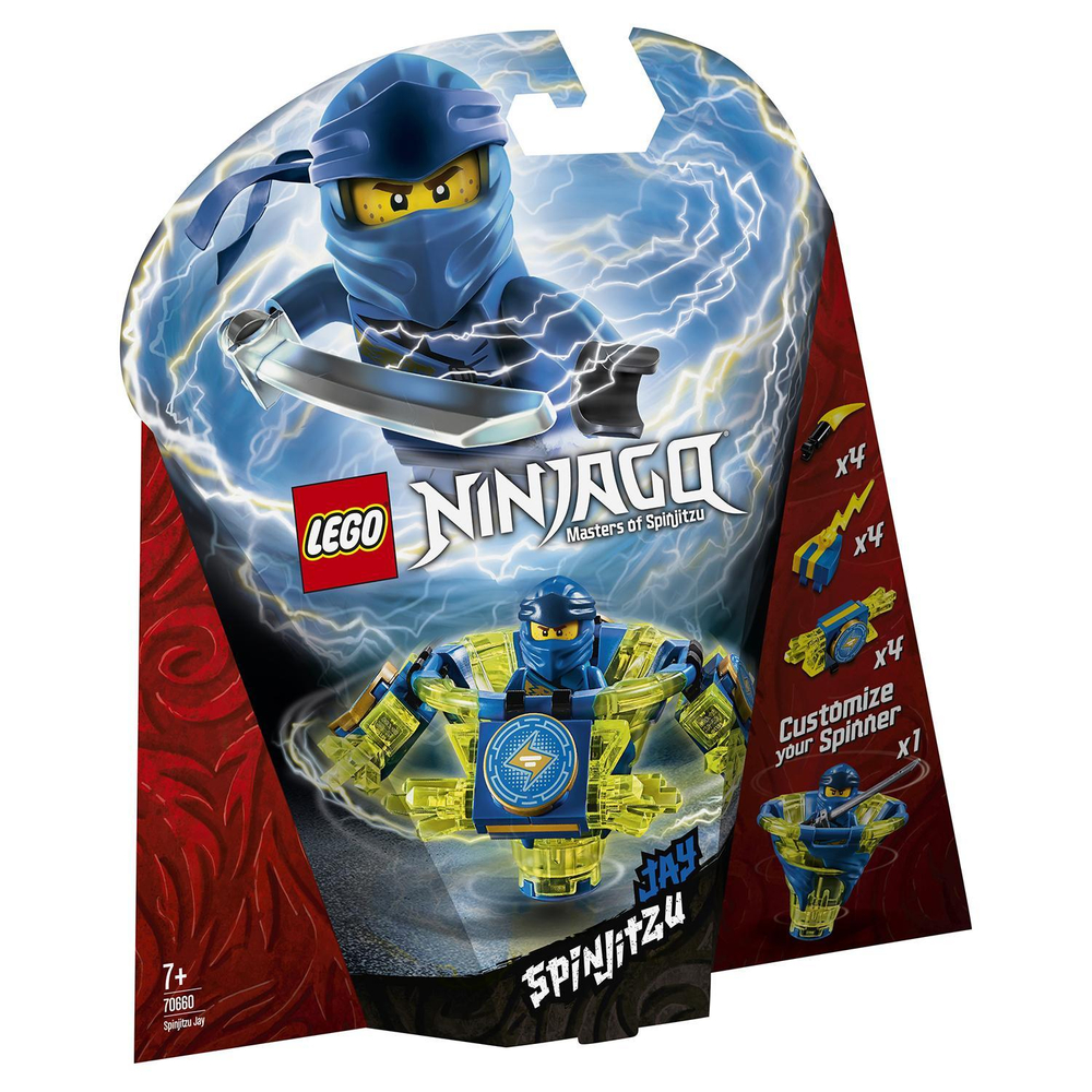 LEGO Ninjago: Джей: мастер Кружитцу 70660 — Spinjitzu Jay — Лего Ниндзяго