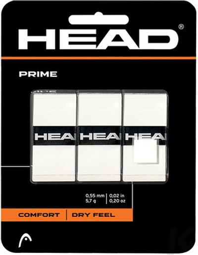 Теннисные намотки Head Prime 3P - белый