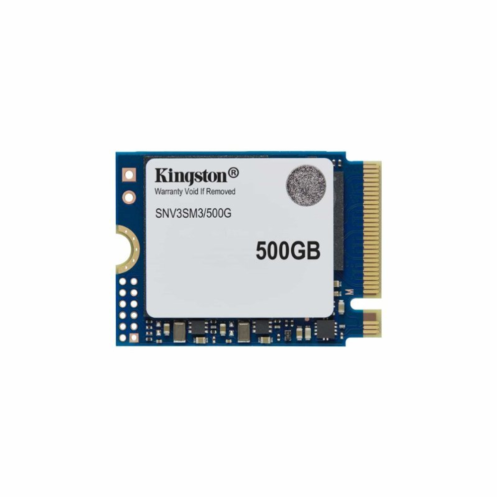 Твердотельный накопитель SSD 500GB Kingston NV3 M.2 2230 NVMe Gen4x4 (R5000/W3000MB/s), 160TBW