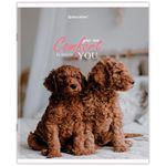 Тетрадь А5 48 л. BRAUBERG скоба, линия, обложка картон, "Питомцы", 404386, 5шт