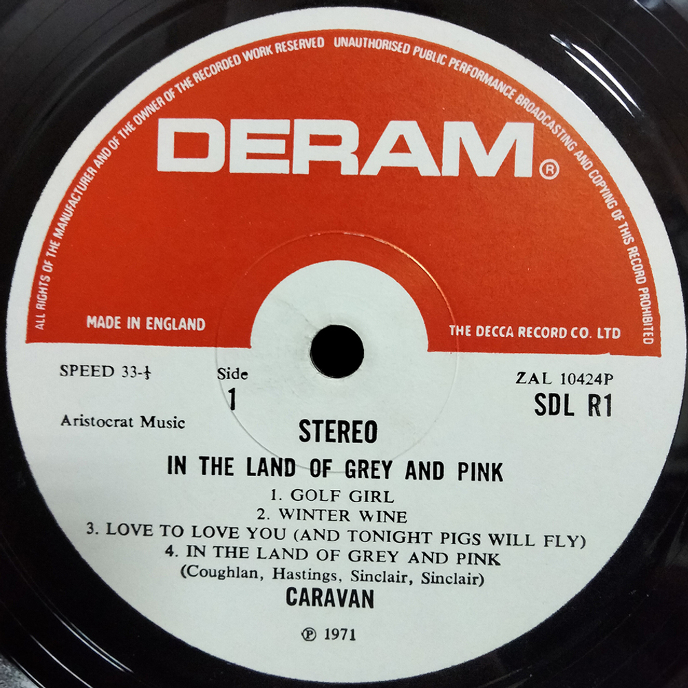Caravan / In The Land Of Grey And Pink (LP)