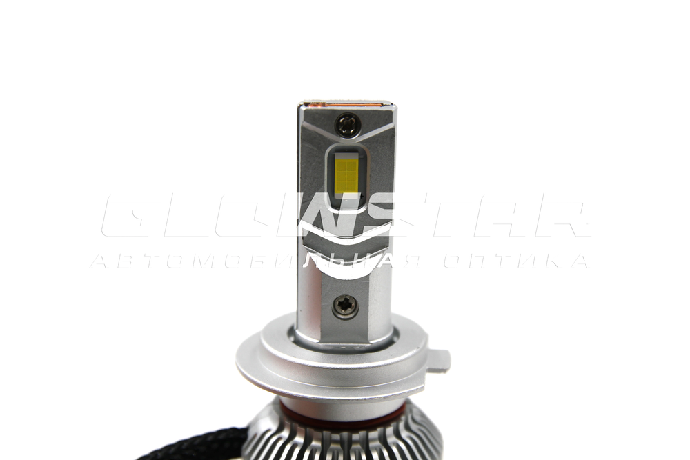 Светодиодные лампы HIR2 (9012) Sariti T6 с вентилятором, 12V, 45W, 5500K (комплект, 2шт)