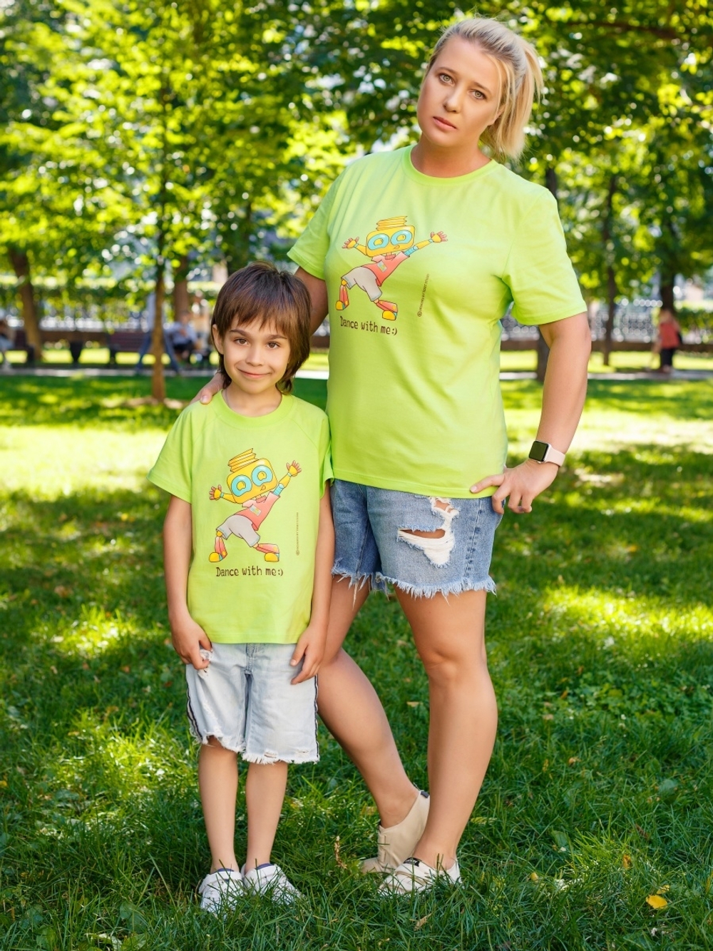 Футболка для мальчика и девочки детская с принтом одежда для фотосессии family look подарок