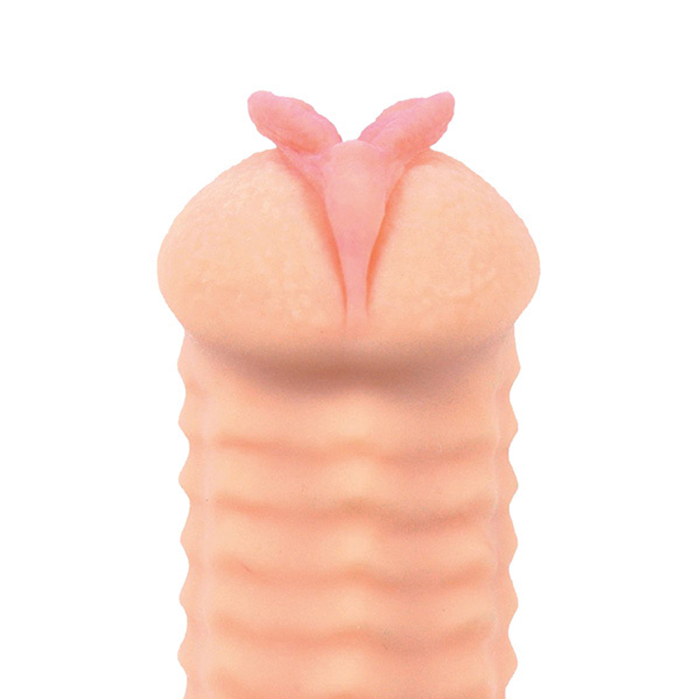 Телесный реалистичный мастурбатор-вагина 16см с двойным слоем материала Kokos Elegance.006