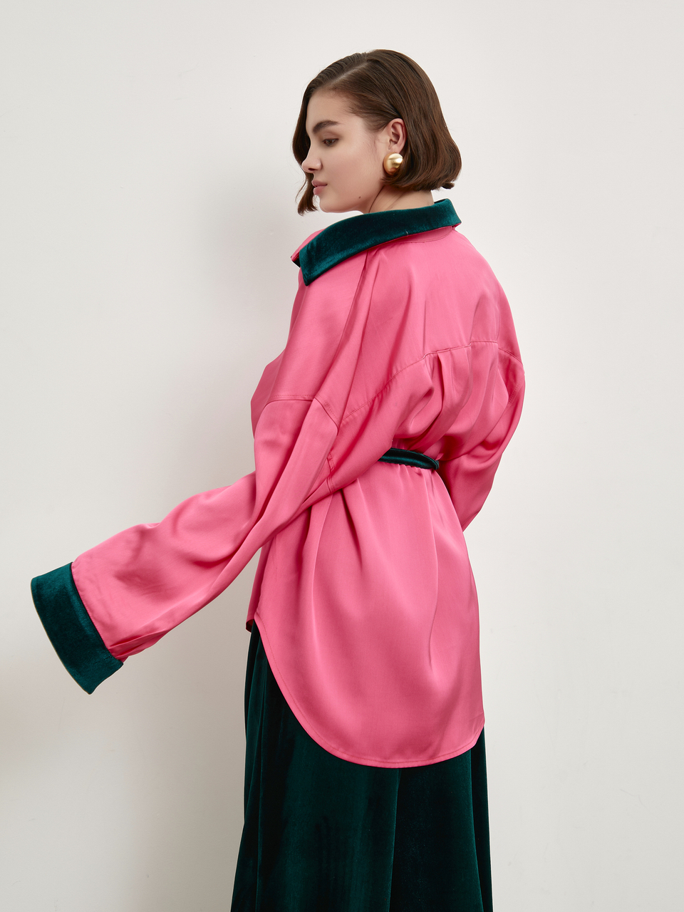 Рубашка Pink Emerald