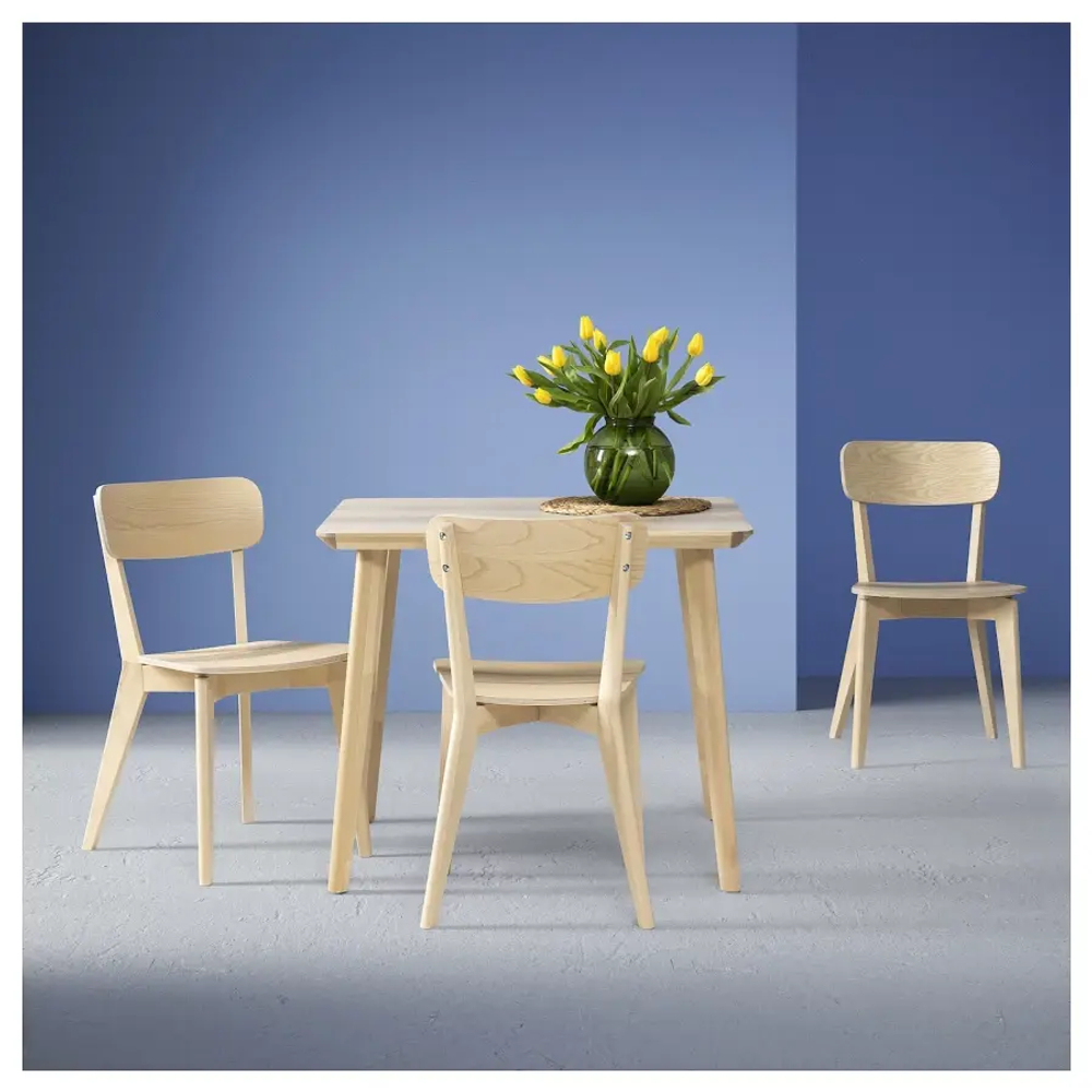 Стол - LISABO / LISABO IKEA/ ЛИСАБО ИКЕА, 88х78х74 см, светло-коричневый