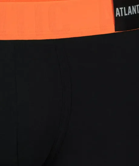 Трусы мужские боксеры, Atlantic MH-1188, черно-оранжевые