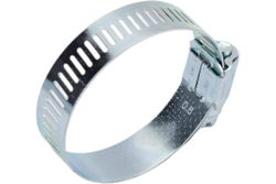 Хомуты Зубр ЭКСПЕРТ оцинкованные, просечная лента 12 мм, 32-51 мм, 4 шт. 37805-032-51-4