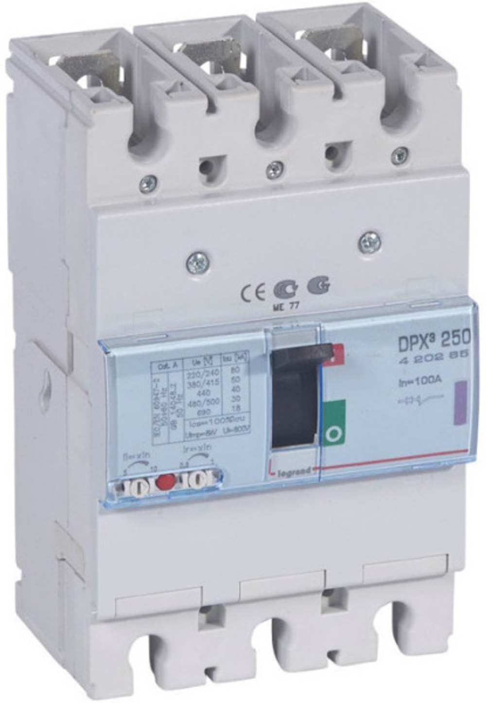 Автоматический выключатель в литом корпусе Legrand 420265