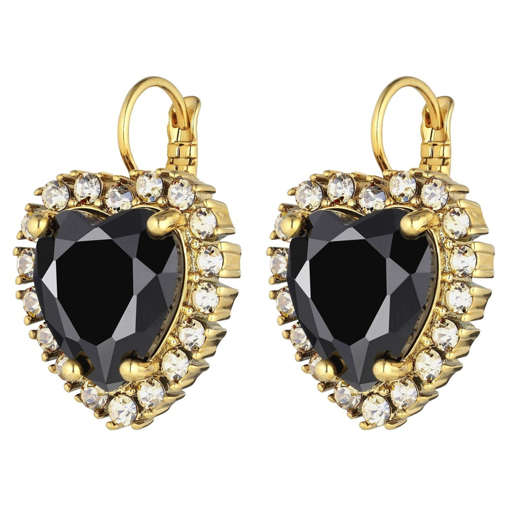 Серьги Dyrberg Kern FELICIA SG BLACK / GOLDEN 430014