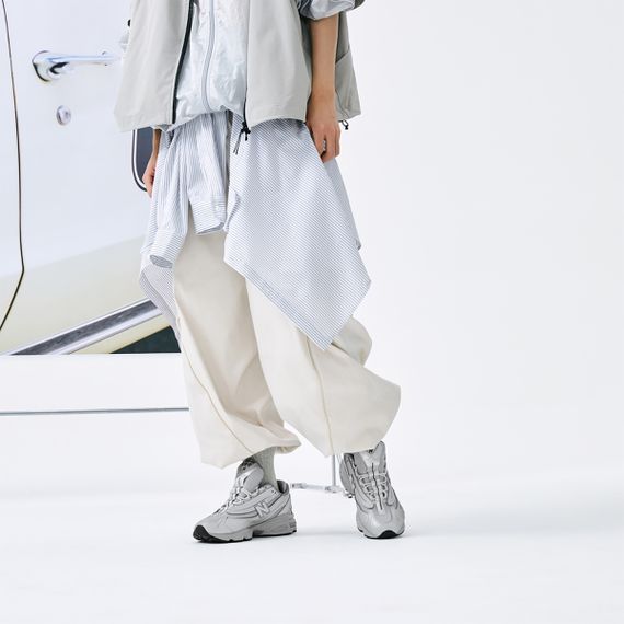 New Balance NB 1000 Беговые дорожки Низкие Серо-серебряные Мужские