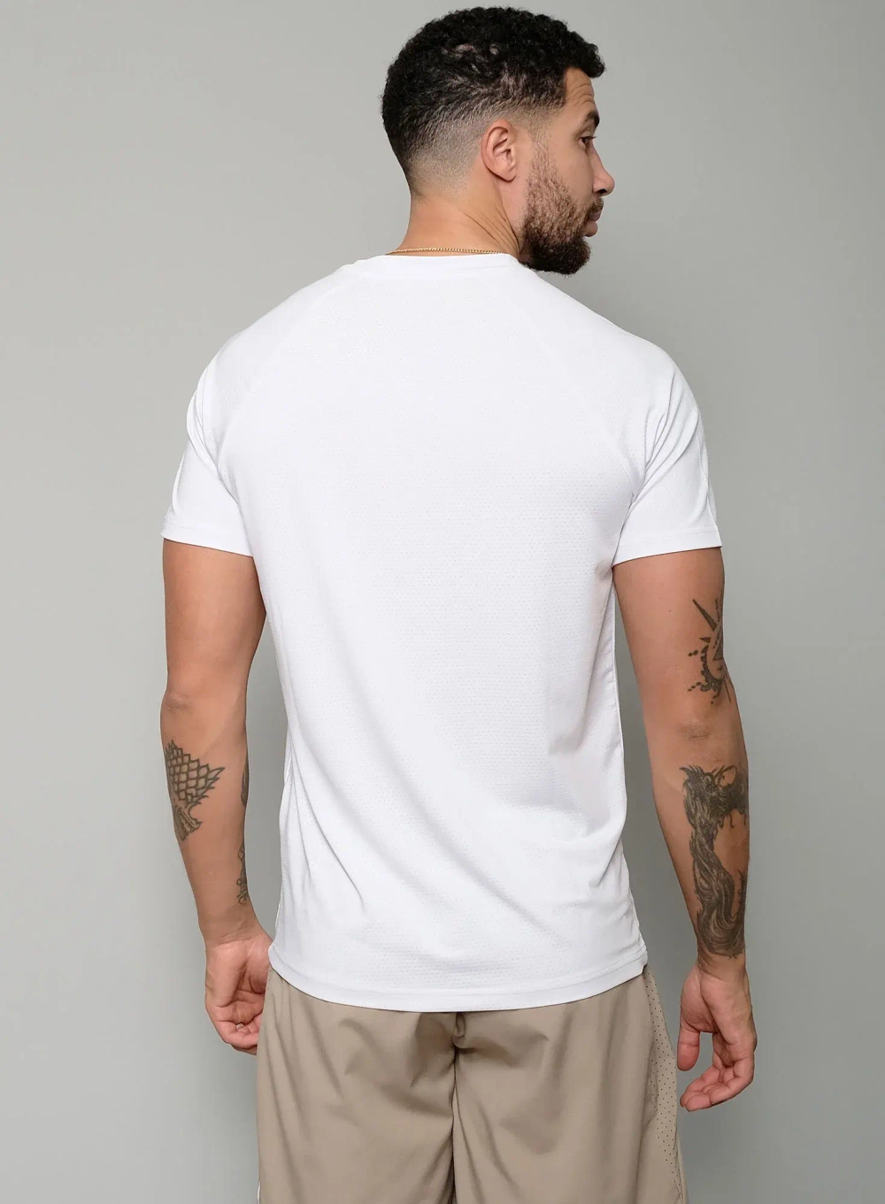 Мужская футболка RS Prime Mesh Tee White/Black (242M010000/999)