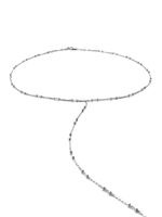 Колье-галстук с двойными шариками