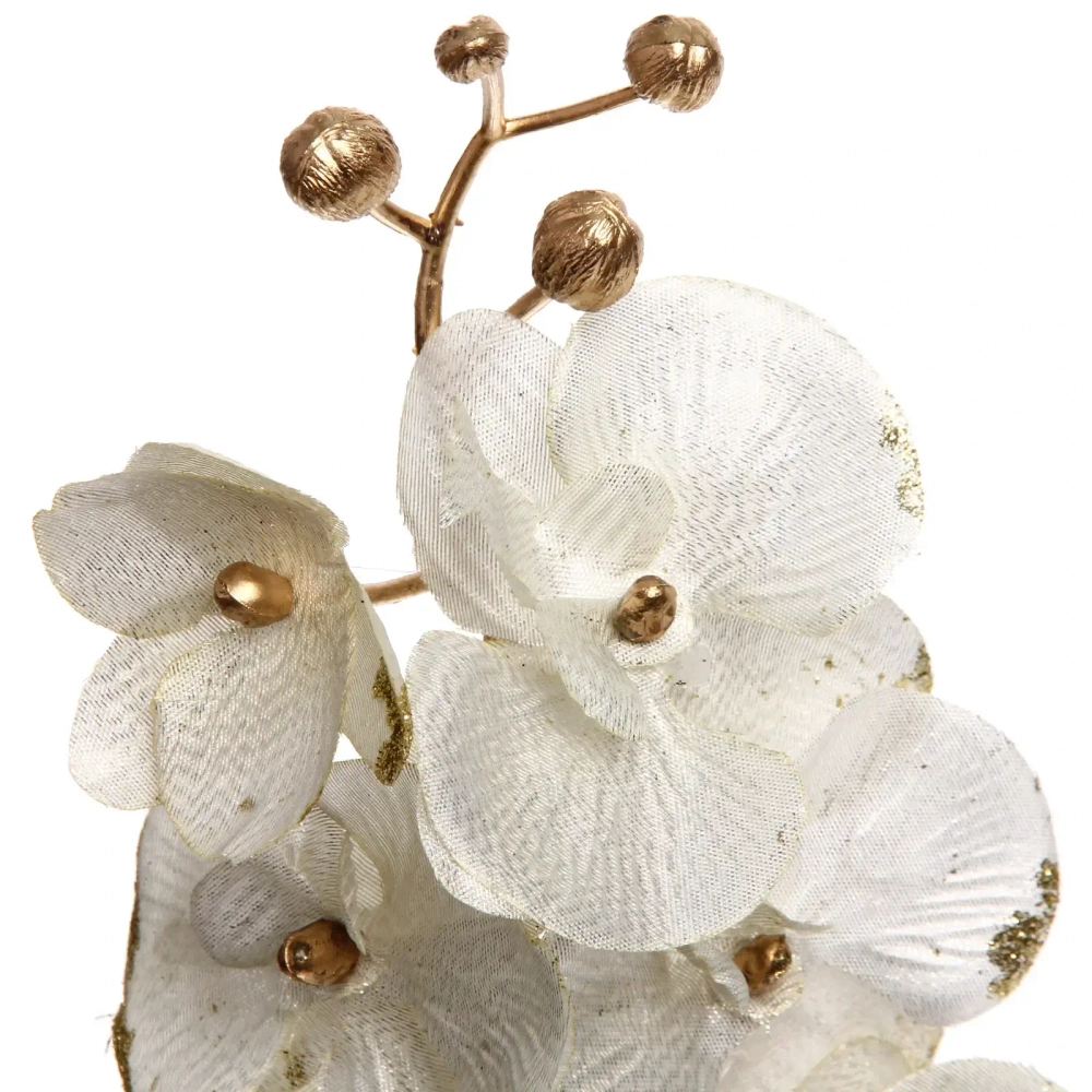 Искусственные цветы «FLOWERS GLAMOUR» 72см Орхидея белая