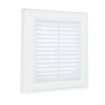 Решётка вентиляционная в рамке с москитной сеткой 250х250 мм Люкс