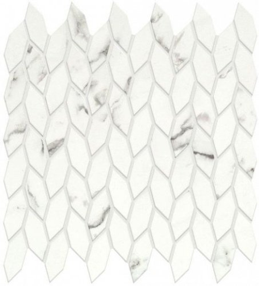 Мозаика ATLAS CONCORDE MARVEL SHINE Statuario Supremo Mosaico Twist Shiny 30,5x30,5 A4WM