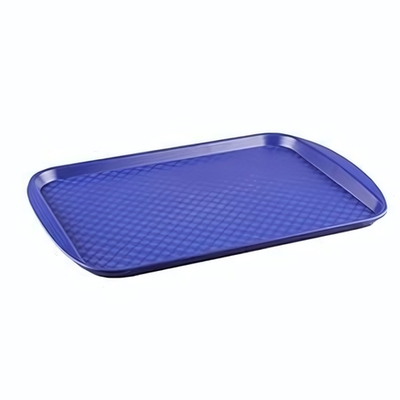 Поднос прямоугольный;полистирол;,L=45,B=35см;синий (Цвет: синий)