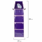 Кармашки-органайзер в шкафчик для детского сада BRAUBERG KIDS, крепление на липучке, наклейки-подсказки, 24х88 см, "Unipony", 273284