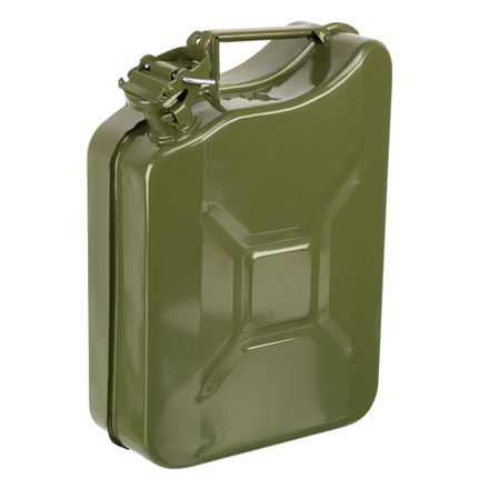 Канистра для топлива, металлическая, толщина стенок 0,8мм, 10 литров