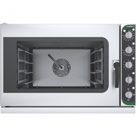 Пароконвектомат ПР-04М 4 GN1/1 или 600х400,  922х890/950х645 мм, 6,35 кВт, 400 В, 4 ур.