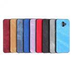 Чехол текстильный для Samsung Galaxy J6+ (2018), 010817 Голубой