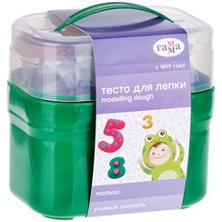 Xəmir lepka üçün Qamma Малыш 4 rəng 240q 302743