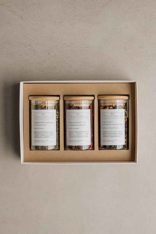 Подарочный набор чая New Year, 3 вкуса / TEAFORNIA