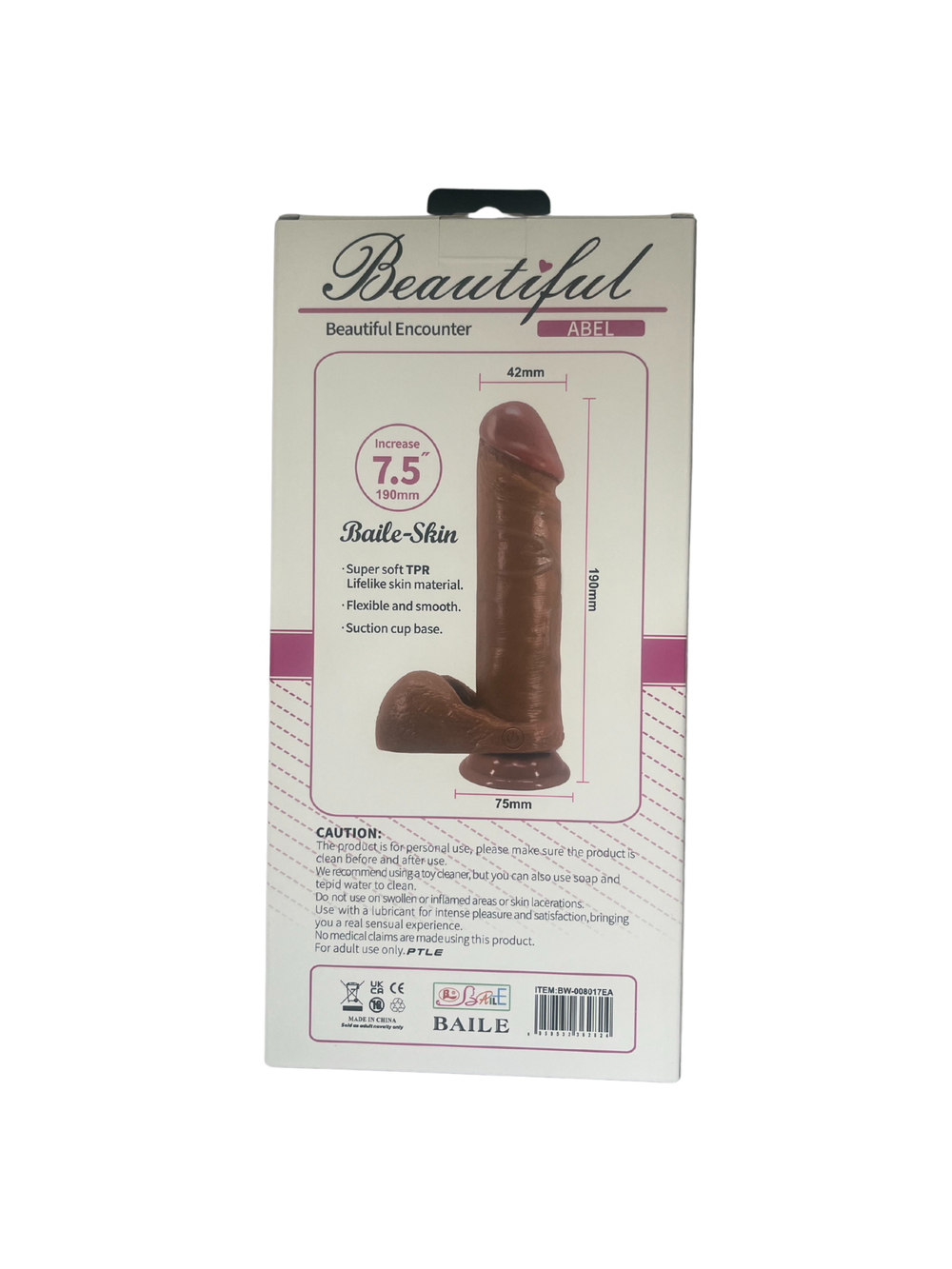 Вибратор с эффектом скользящей кожи Pretty Love BW-008017EA
