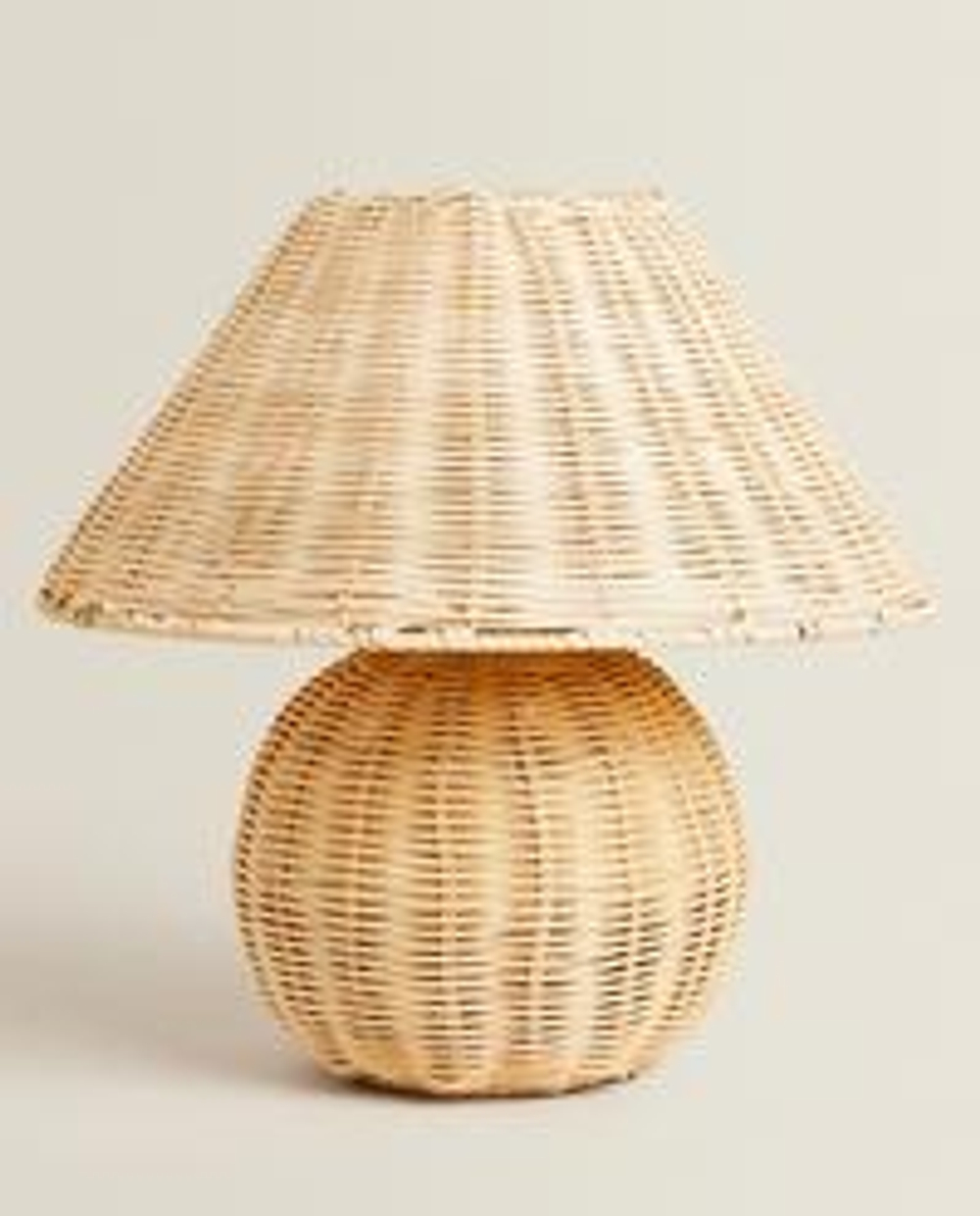 Zara Home Настольная лампа, цвет светло-бежевый, 21.5 см · 5605/047