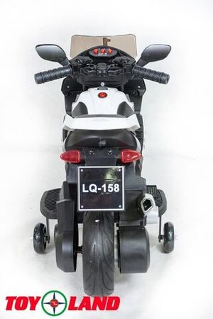 Детский электромотоцикл Toyland Minimoto LQ 158 белый