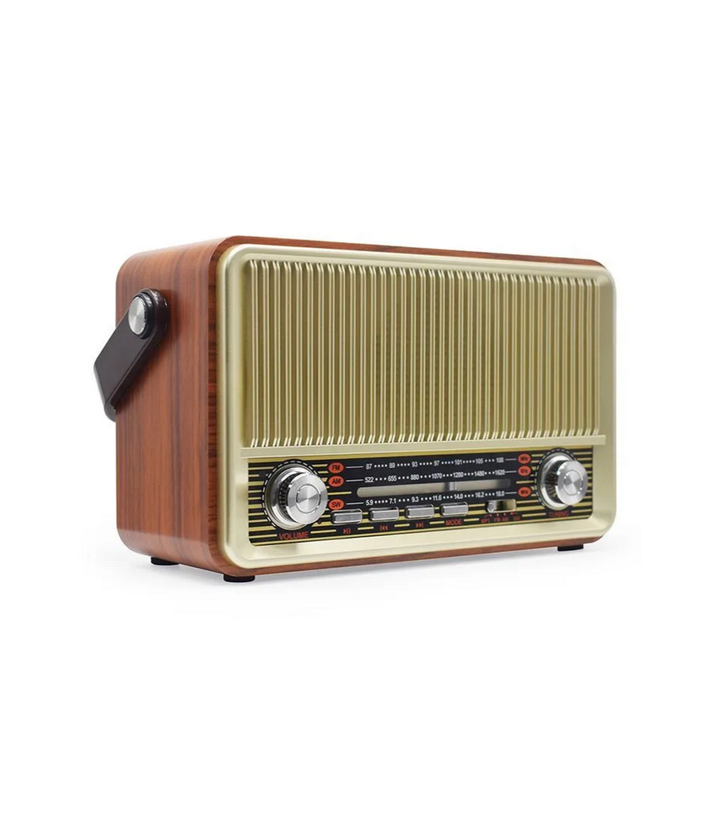Радиоприемник в ретро стиле с MP3 плеером +BT MD-510BT
