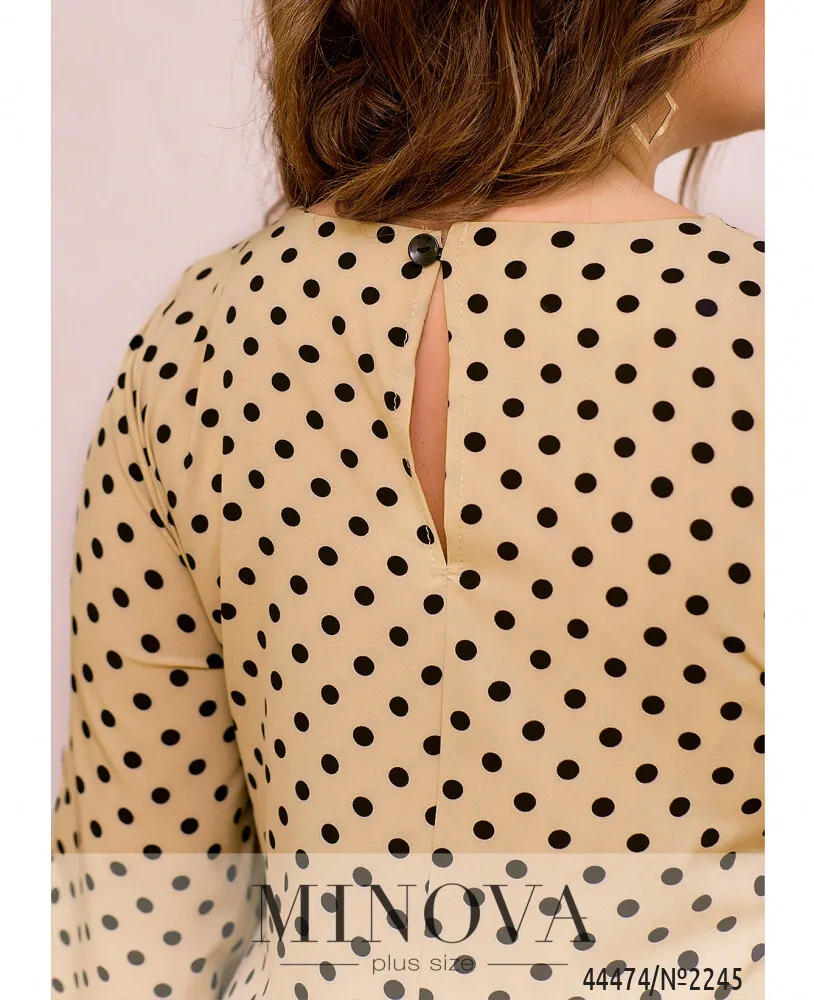Платье 2245-бежевый Minova