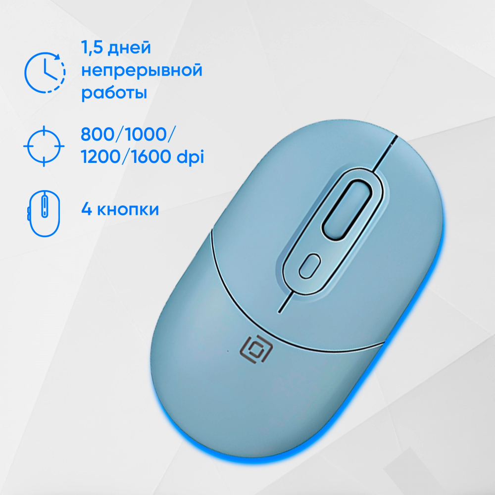 Клавиатура и мышь  Oklick S265W