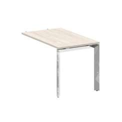 Onix Direct Lux Брифинг-приставка П-обр. м/к M-O.MP-BR-11 Денвер Светлый/Нержавеющая Сталь/Хром 1180