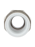 Муфта комбинированная разъемная (Американка) PPR наружная резьба 40х1 1/4,  белый, RTP (40/5)