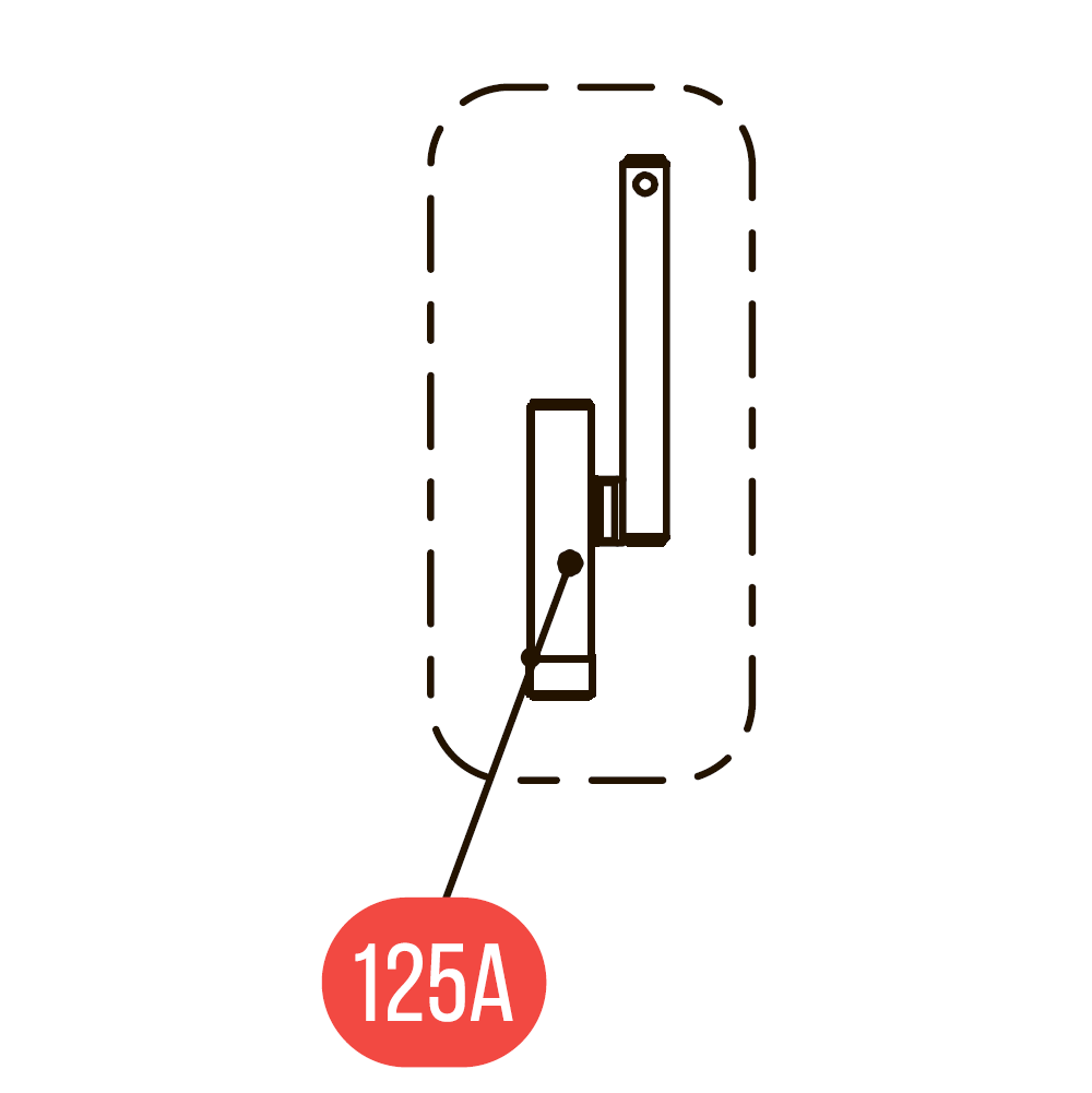 Запчасть №125A для HGSR. Ствол тип S Запчасть №125A для HGSR. Ствол тип S