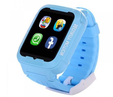 Детские часы с GPS Smart Baby Watch K3 Голубые