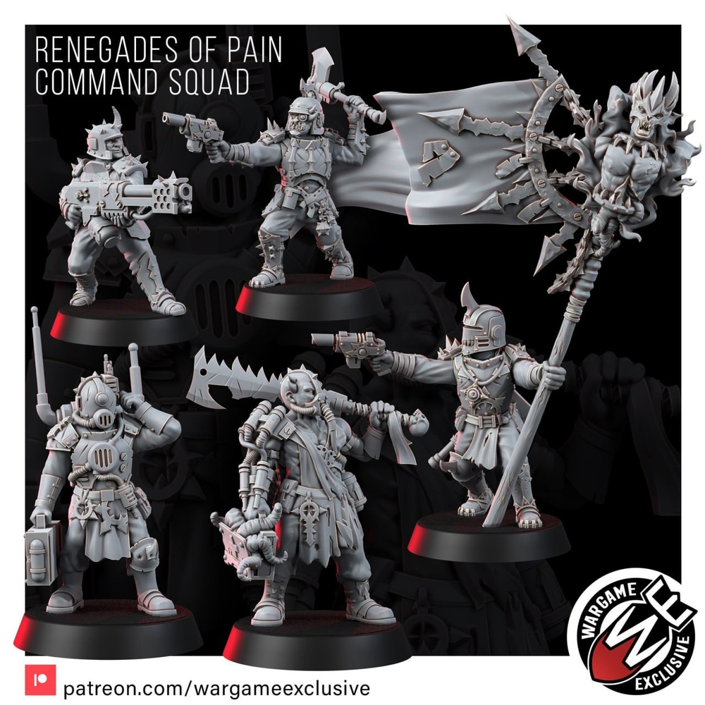 Renegades of Pain Command Squad