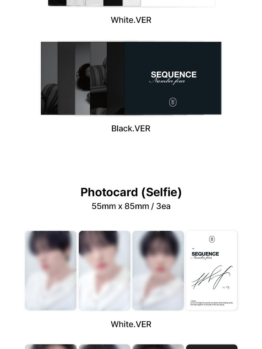 Альбом KIM JAE JOONG - SEQUENCE #4 PLATFORM Album RANDOM Version