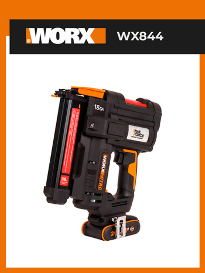 Аккумуляторный степлер WORX WX844 20 В